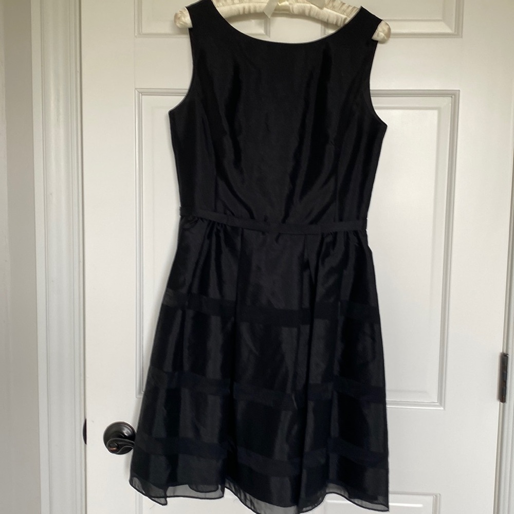 Black cocktail dress.